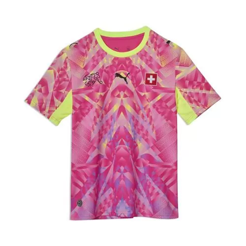 Schweiz WM Torwart Trikot Pink - 2026